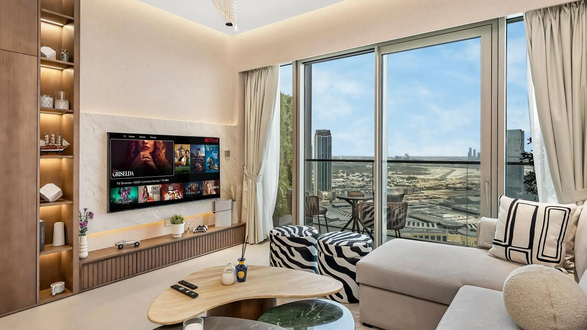 Crown Jewel 2 Bedroom Apartments I Iconic Burj Khalifa And Fountain Views I Free Parking, Gym, Pool, Wi-Fi And Ps5 I By Skyline Serenity Dubai Vereinigte Arabische Emirate
